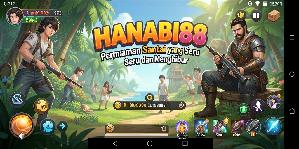 Tangkapan layar gameplay <strong>HANABI88</strong> yang penuh warna dan seru.