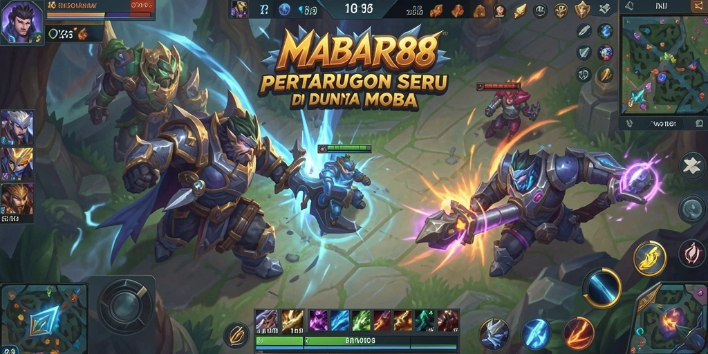 Tampilan menarik dari pertarungan seru MABAR88.