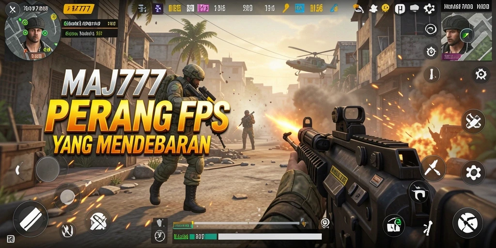 Tampilan gameplay intens dari MAJ777 yang mendebarkan.