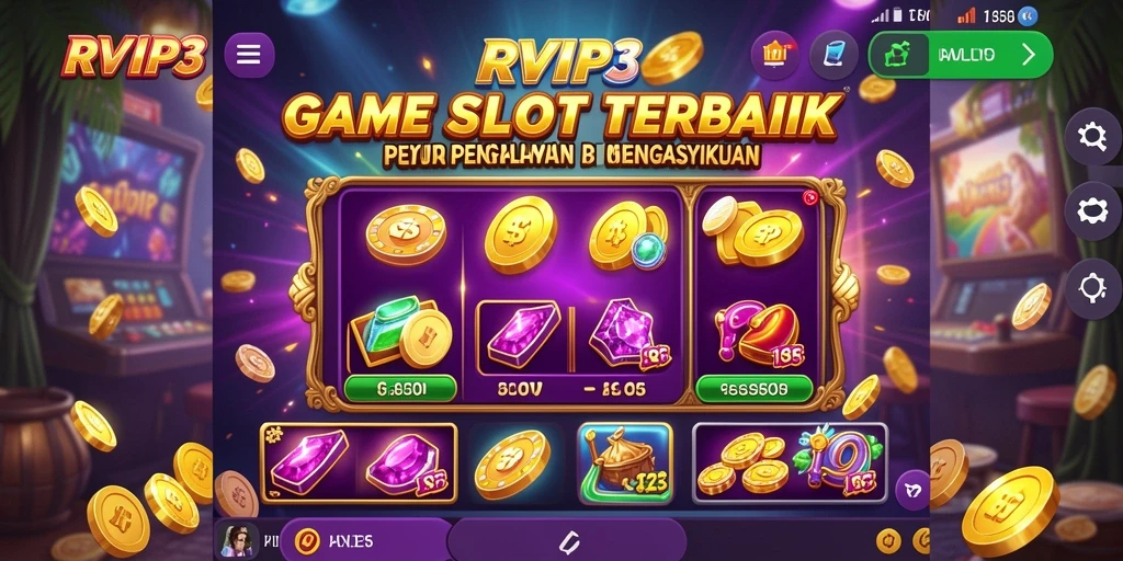 Tampilan menarik dari gameplay Slot RVIP3 yang mengasyikkan.